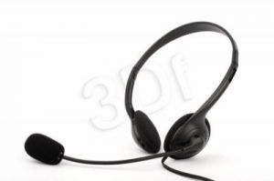 Słuchawki nauszne z mikrofonem LOGIC LH-20 (Czarny)