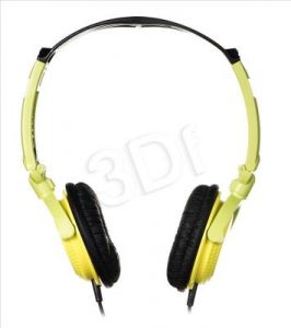 Słuchawki nauszne Panasonic RP-DJS200E-Y (Żółto-zielone)