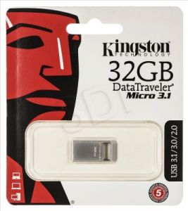 Kingston Flashdrive DTMC3/32GB 32GB USB 3.1 Stalowy