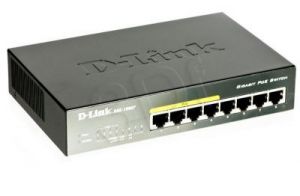 D-LINK DGS-1008P 8x10/100 /1000Mbps Switch (4xPoE)