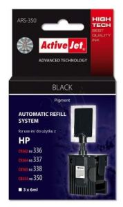 ActiveJet automatyczny system napełniania ARS-350 kolor czarny do HP 336/337/338/350 3x6ml