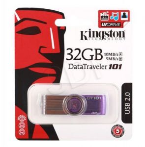 Kingston Flashdrive DataTraveler 101 G2 32GB USB 2.0 Fioletowy