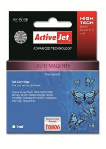 ActiveJet AE-806R tusz light magenta do drukarki Epson (zamiennik Epson T0806) Premium