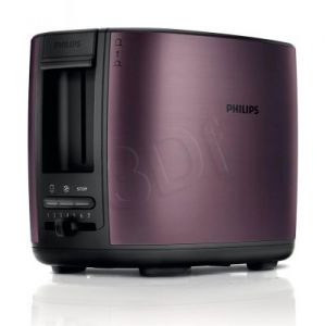 Toster Philips HD2628/90 (950W/czarno-liliowy)
