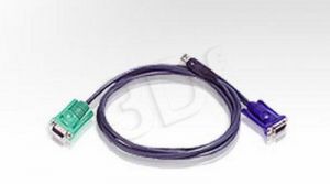Aten kabel KVM 2L-5205U 5m Kabel HD15 - SVGA + mysz + klawUSB czarny