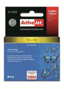 ActiveJet AE-804R tusz żółty do drukarki Epson (zamiennik Epson T0804) Premium