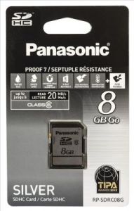 Panasonic SDHC RP-SDRC08G 8GB Class 6
