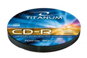 TITANUM CD-R   700MB/80min-Soft Pack 10 52X