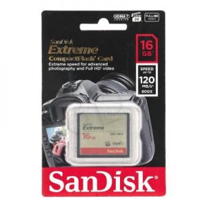 SANDISK COMPACT FLASH EXTREME 16GB