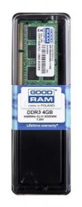 GOODRAM SO-DIMM DDR3 4096MB PC1600 CL11 256x8 1,35V