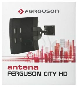 Antena DVB-T Ferguson CITY HD Kierunkowa Zewnętrzna 470-862 (UHF), 174-240 (VHF)MHz 28dB Złącze Typu