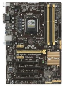 ASUS B85-PLUS Intel B85 LGA 1150 (2xPCX/VGA/DZW/GLAN/SATA3/USB3/DDR3/CROSSFIRE)