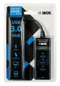 HUB I-BOX USB 3.0 CZARNY 4-PORTY
