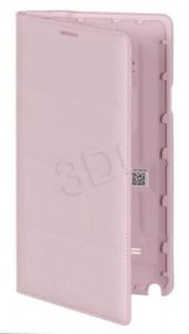Samsung Etui do telefonu Flip Wallet 5,7\" Galaxy Note 4 różowe
