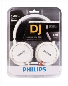 Słuchawki wokółuszne z mikrofonem Philips SHL3105WT/10 (Biały)