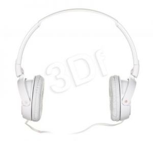 Słuchawki nauszne Sony MDR-ZX110P (Biały)