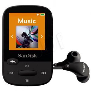 SANDISK MP3 SANSA CLIP SPORTS 8GB CZARNA