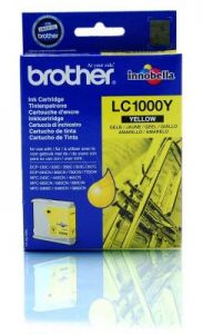 BROTHER Tusz Żółty LC1000Y=LC-1000Y, 400 str.