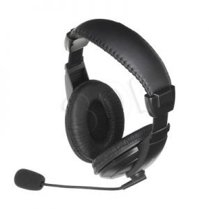 Słuchawki wokółuszne z mikrofonem iSmart SHM-770 (Czarny)