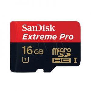 Sandisk micro SDHC EXTREME PRO 16GB Class 10,UHS Class U1,UHS Class U3