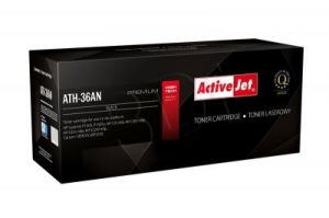 ActiveJet ATH-36AN czarny toner do drukarki laserowej HP (zamiennik 36A CB436A) Premium