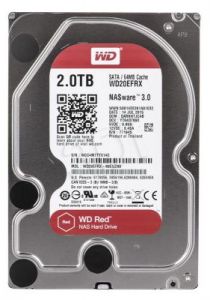 Dysk HDD Western Digital RED NAS 3,5\" 2TB SATA III 64MB WDBMMA0020HNC