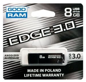 Goodram Flashdrive EDGE 8GB USB 3.0 Czarny