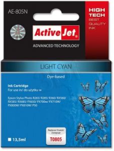 ActiveJet AE-805N tusz light cyan do drukarki Epson (zamiennik Epson T0805) Supreme