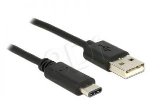 DELOCK KABEL USB TYPE-C MĘSKI -> USB 2.0 AM 1.0 M