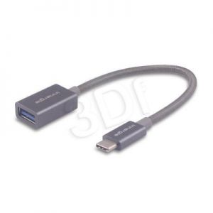 INNERGIE ADAPTER USB-C DO USB 3.0 SZARY