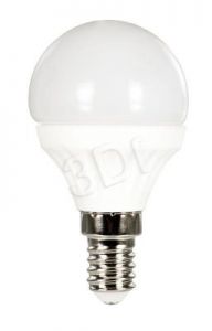 ActiveJet AJE-DS3014G-W Lampa LED SMD Miniglob 320lm 4W E14 barwa biała ciepła