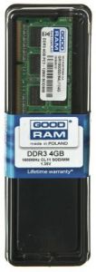 GOODRAM SO-DIMM DDR3 4096MB PC1600 CL11 512x8 1,35V