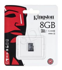 Kingston micro SDHC SDC10G2/8GBSP 8GB Class 10