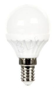 ActiveJet  AJE-DS2014G Lampa LED SMD Miniglob 450lm 5W E14 barwa ciepła