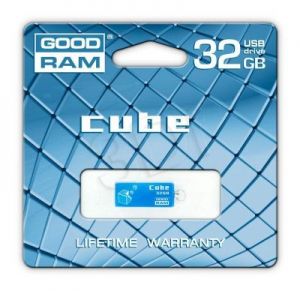 Goodram Flashdrive CUBE 32GB USB 2.0 Niebieski