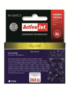 ActiveJet AH-364YCX tusz żółty do drukarki HP (zamiennik HP 364XL CB325EE) Premium