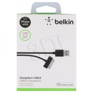 BELKIN KABEL USB-Apple 30 Pin 1,2M CZARNY
