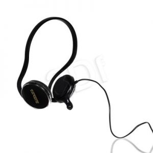 Słuchawki nauszne z mikrofonem 4World 09957 (Czarny)