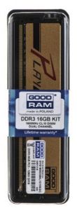 Goodram PLAY DDR3 DIMM 16GB 1600MT/s (2x8GB) GOLD