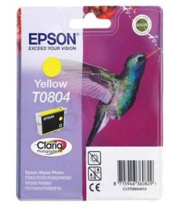 EPSON Tusz Żółty T0804=C13T08044011, 8 ml