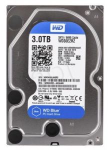 Dysk HDD Western Digital BLUE 3,5\" 3TB SATA III 64MB 5400obr/min WD30EZRZ