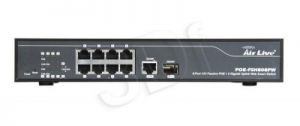 Switch AIRLIVE POE-FSH808PW 8xFEth 2xGEth pas. PoE