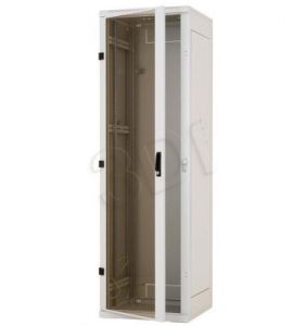 Triton Szafa rack 19\"  stojąca RMA-15-A81-CAX-A1 (15U, 800x1000mm, przeszklone drzwi, kolor jasnosz