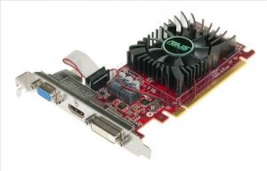 ASUS AMD Radeon R7 240 4096MB DDR3/128bit DVI/HDMI PCI-E (820/1800) (wer. OC - OverClock) (Low Profi