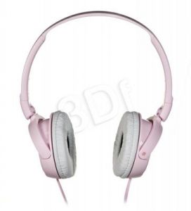 Słuchawki nauszne Sony MDR-ZX110P (Różowy)