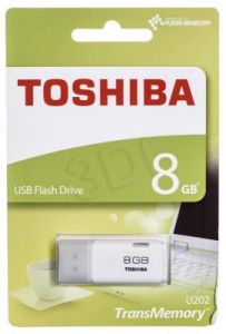 TOSHIBA Flashdrive U202 8GB USB 2.0 biały
