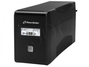 POWER WALKER UPS LINE-INTERACTIVE 850VA 2X 230V PL OUT, RJ11 IN/OUT, USB, LCD