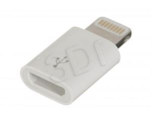 Przejściówka Lightning na Micro USB BULK