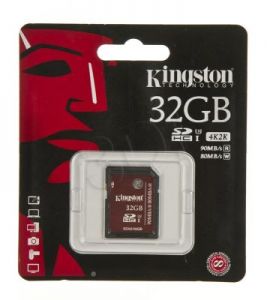 Kingston SDHC SDA3/32GB 32GB Class U3