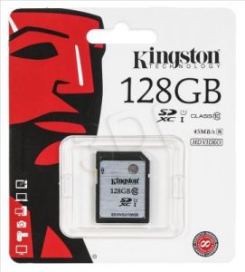 Kingston SDXC SD10VG2/128GB 128GB Class 10,UHS Class U1